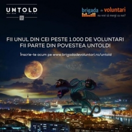 UNTOLD Festival cauta peste 1.000 de voluntari