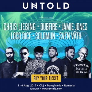 Solomun, Sven Vath, Chris Liebing, Dubfire, Jamie Jones si Loco Dice urca pe scena Galaxy la UNTOLD 2017