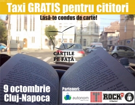 O carte la tine iti aduce o plimbare gratuita cu taxi