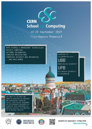 UBB si Universitatea Politehnica din Bucuresti organizeaza „CERN School of Computing”