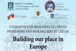 Participa la „Conferinta Studentilor, Profesorilor si Cercetatorilor Romani din Marea Britanie”