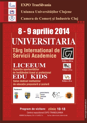 Targul Universitaria @ 8-9 aprilie Expo Transilvania