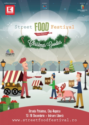 Street FOOD Festival Christmas Goodies incepe azi in Piata Muzeului