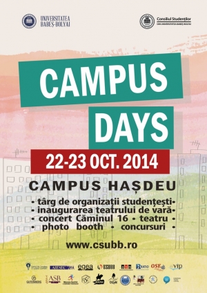 Hasdeul isi va sarbatori zilele sub egida proiectului Campus Days